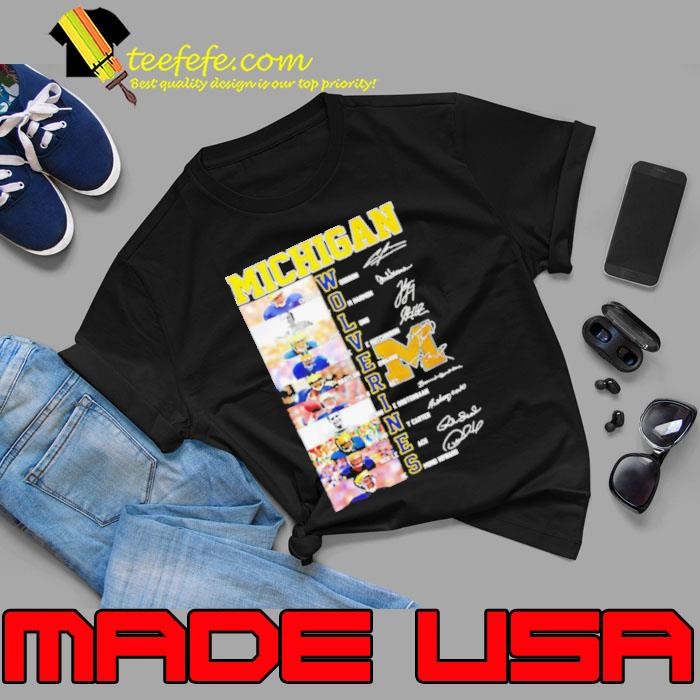 Michigan Wolverines name and signature player Unisex