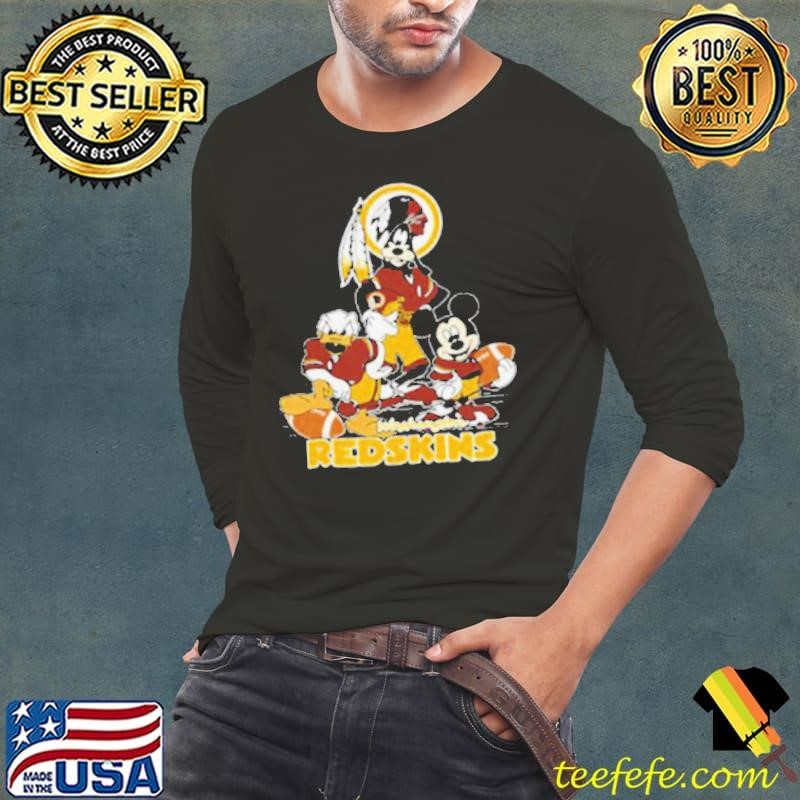 Mickey Friends Washington Commanders Tee Disney Inspired Game Day Football NFL Shirt