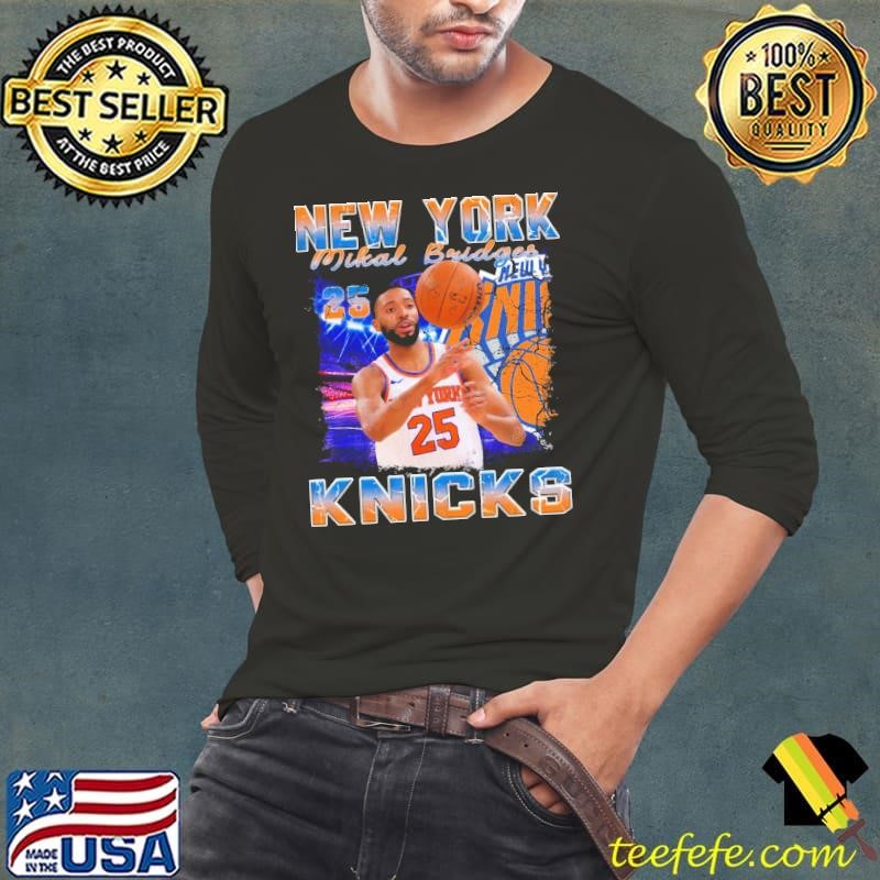 Mikal Bridges American professional basketball player New York Knicks T-Shirt