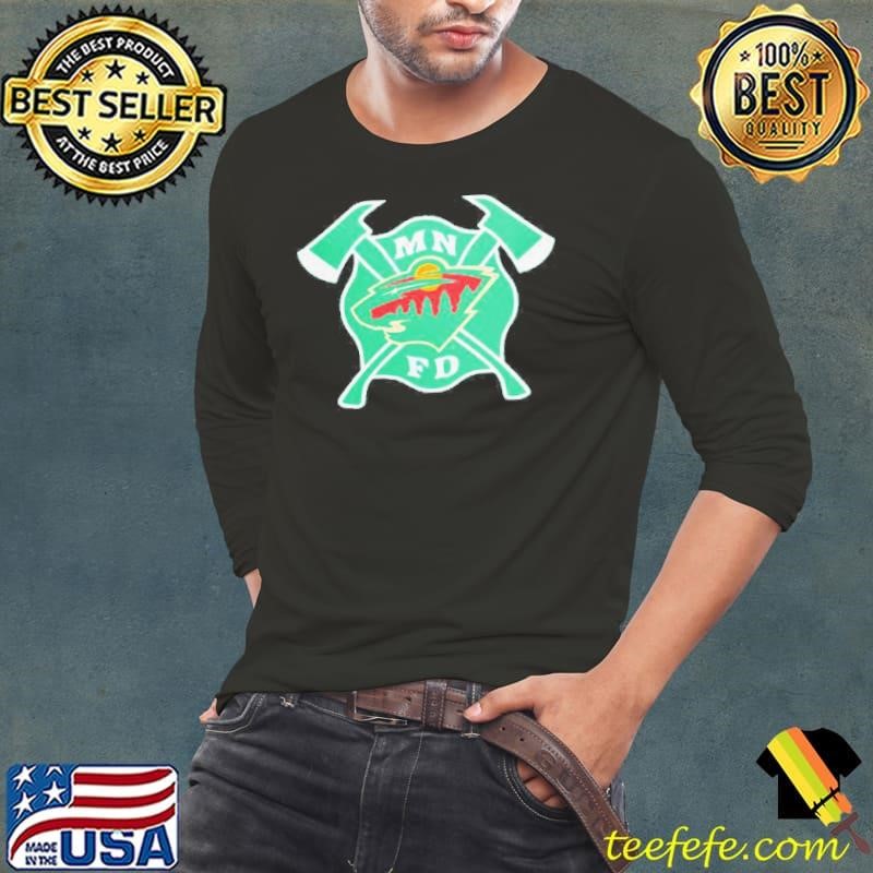 Minnesota Wild Hockey Protect Our State Firefighter Appreciation Shirt