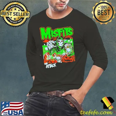 Misfits The Attack SKull shirt