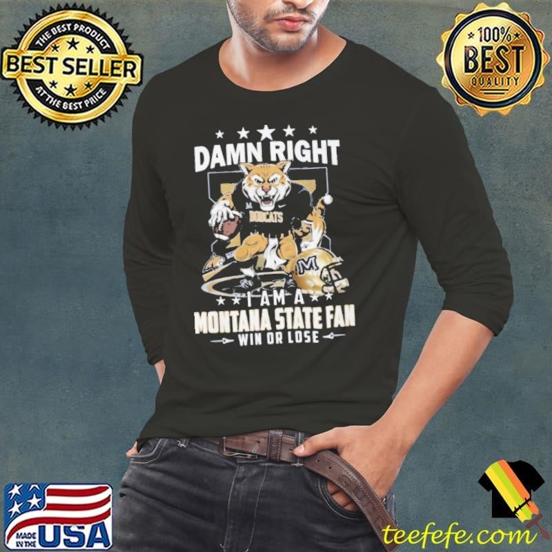 Montana State Bobcats Fan Win or Lose Stars Shirt