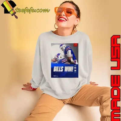 NFL Football 2024 Bills Win Final San Francisco Vs Buffalo Bills 10 – 35 Week Thirteen Shirt