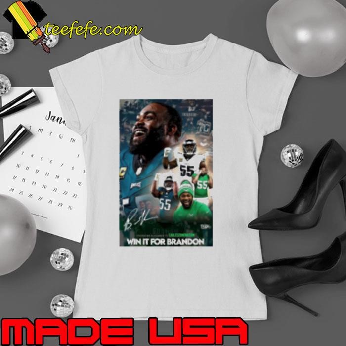 NFL Football 2024 Philadelphia Eagles Brandon Graham I Pledge My Allegiance To Eagleszonenation Win It For Brandon Signature Ladies tee