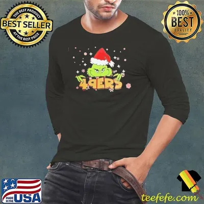 NFL San Francisco 49ers Merry Christmas Grinch shirt