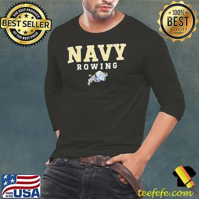 Navy Midshipmen Rowing logo shirt