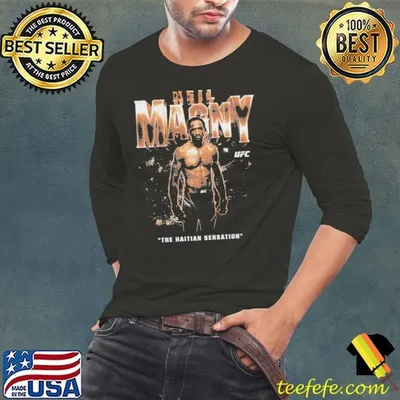 Neil Magny American professional mixed martial artist Bitmap The Haitian Sensation T-Shirt