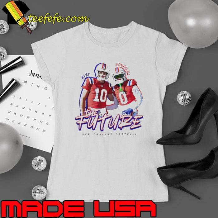 New England Patriots Maye and Gonzalez the future Ladies tee