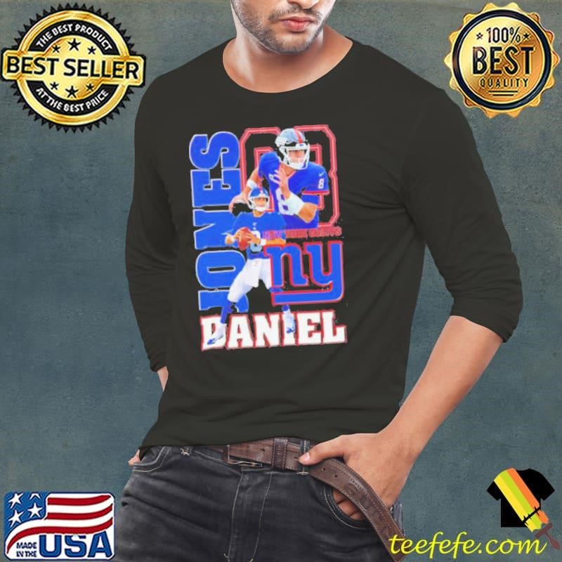 New York Giants Jones Daniel graphic Long Sleeve Tee