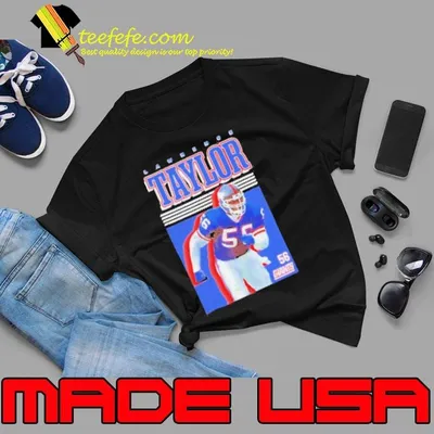 New York Giants Taylor Lawrence 56 90s vintage shirt