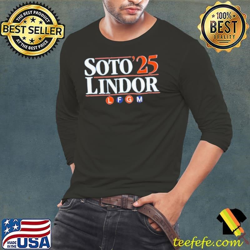 New York Mets Juan Soto Francisco Lindor 2025 LFGM T Shirt