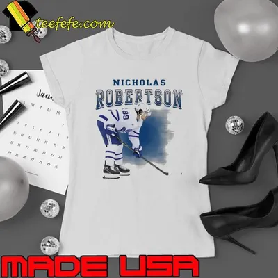 Nicholas Robertson American professional ice hockey left winger T-Shirt