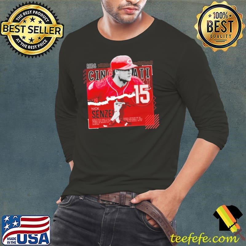 Nick senzel American professional baseball outfielder third baseman Long Sleeve Tee