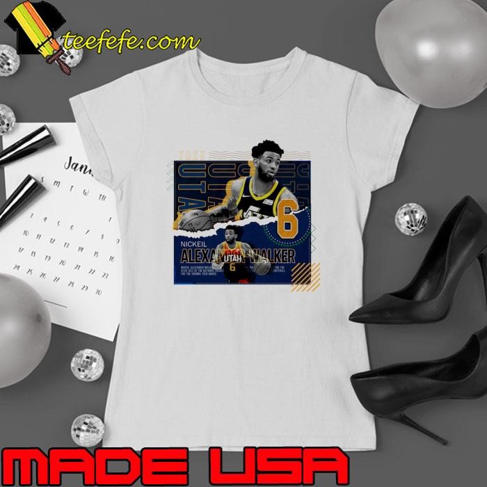 Nickeil alexander walker Canadian professional basketball Minnesota Timberwolves Ladies tee