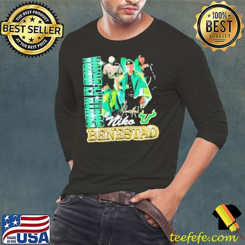 Niko Benestad South Florida Bulls signature shirt