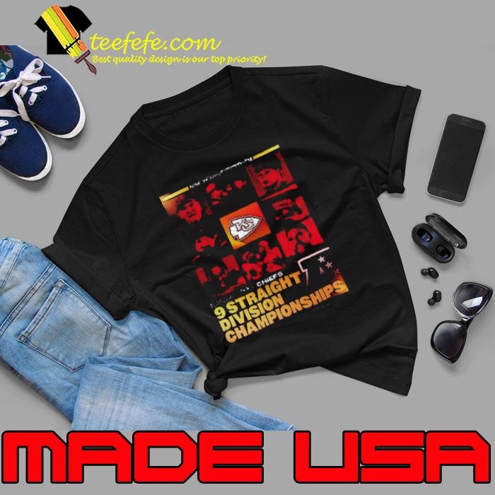 Nine years one Kingdom Kansas City Chiefs 9 Straight Division Championships Unisex