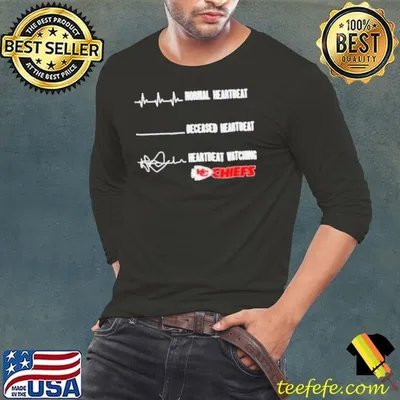Normal Heartbeat Deceased Heartbeat Watching Kansas City Chiefs 2024 Shirt