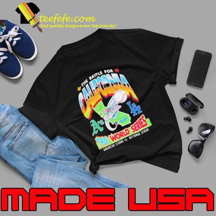 Oakland Athletics Vs Los Angeles Dodgers Dueling World Series Unisex