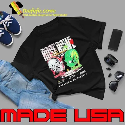 Ohio State Buckeyes vs Oregon Duck 2024 Rose Bowl Head to Head Pasadena California shirt