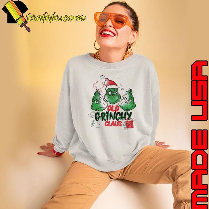 Old Grinchy Claus Dr. Seuss Christmas Sweatshirt