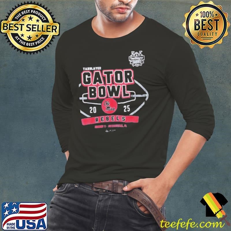 Ole Miss Rebels 2025 GATOR Bowl Bound Long Sleeve Tee