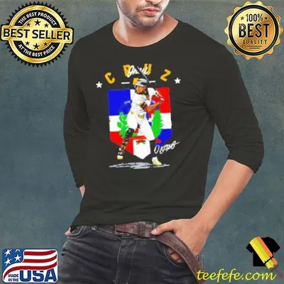 Oneil Cruz Pittsburgh Pirates Country flag signature Shirt
