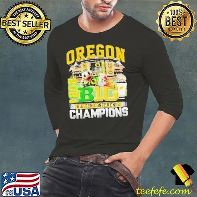 Oregon Ducks 2024 Big Ten Conference Champions Undefeated 13 0 Shirt