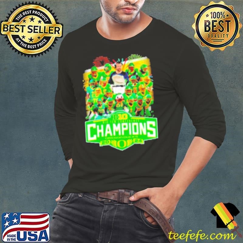 Oregon Ducks 2024 big ten conference champions Shirt