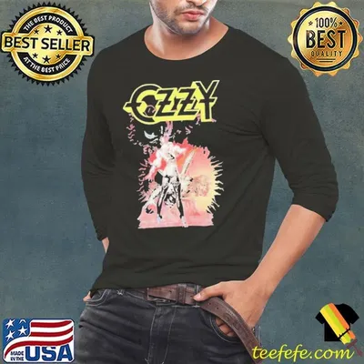 Ozzy Osbourne Ultimate Sunburst English singer shirt