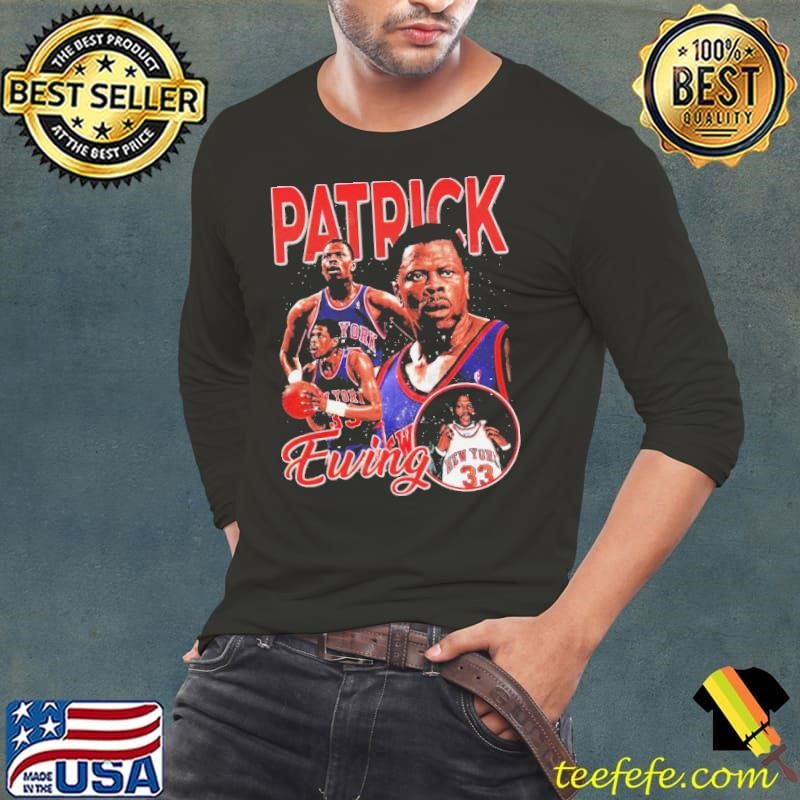 Patrick Ewing Jamaican-American basketball coach former professional Long Sleeve Tee