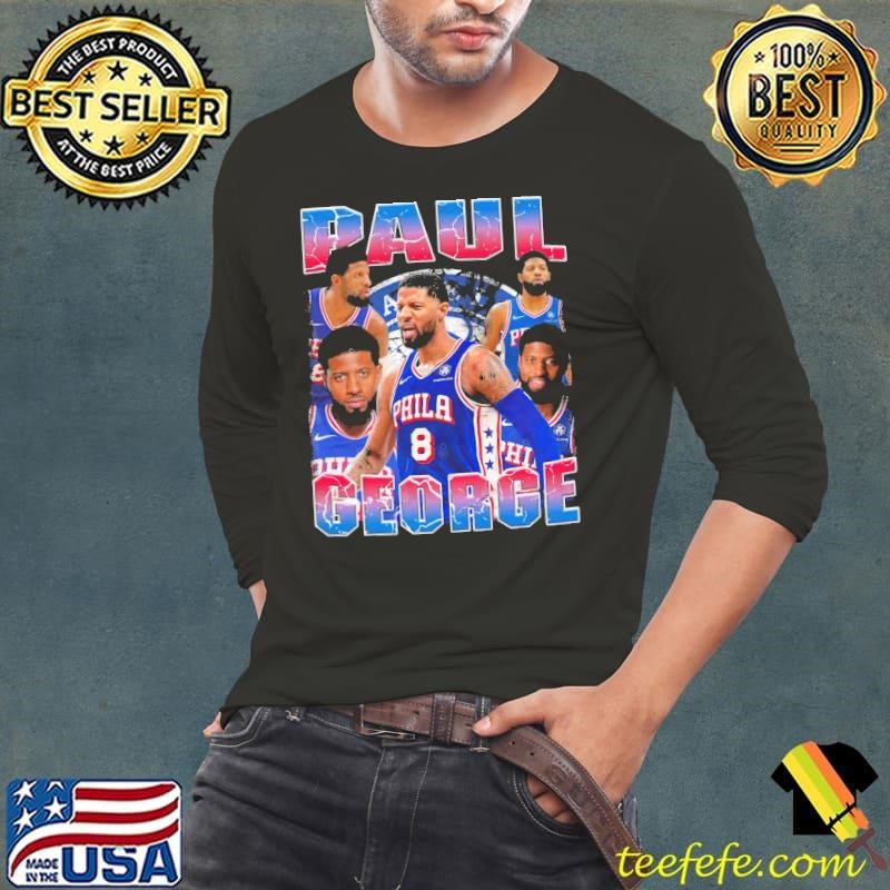 Paul George American professional basketball player Philadelphia 76ers T-Shirt