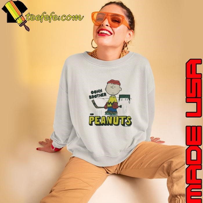 Peanuts Charlie Brown Oohh Brother Hockey shirt