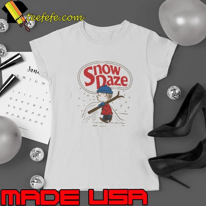 Peanuts Linus Snow Daze Ladies tee
