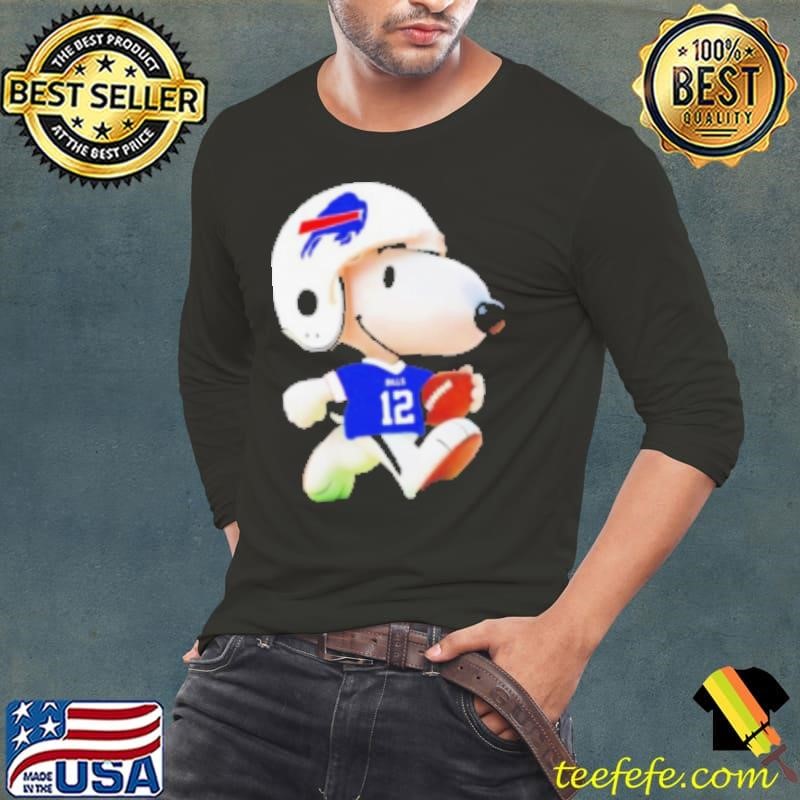 Peanuts Snoopy Josh Allen Buffalo Bills Shirt