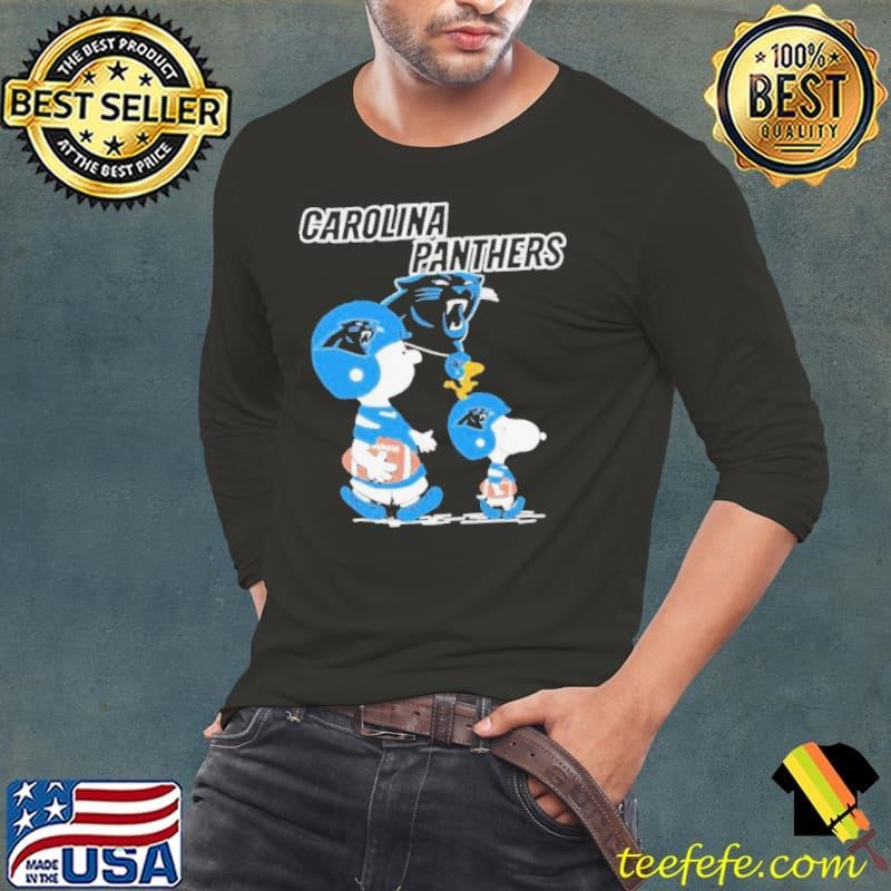 Peanuts Snoopy and Charlie Brown X Carolina Panthers shirt