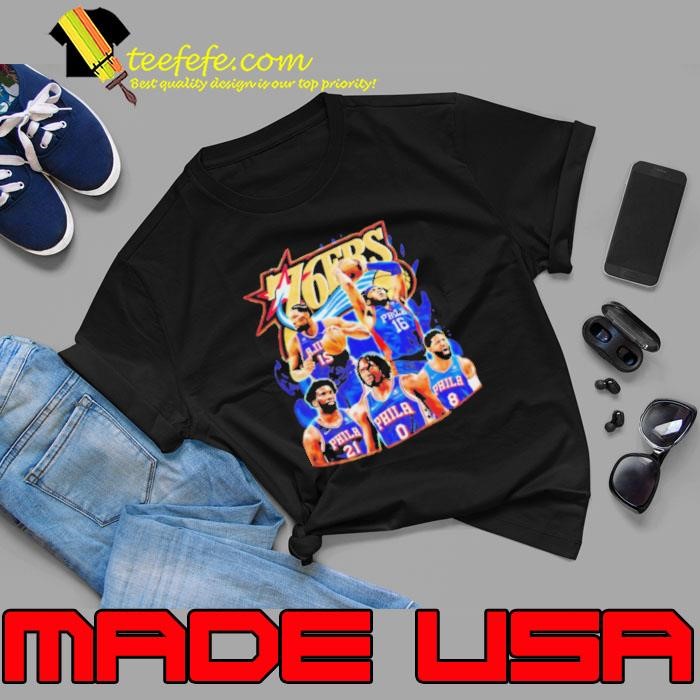 Philadelphia 76ers man’s basketball player poster graphic Unisex
