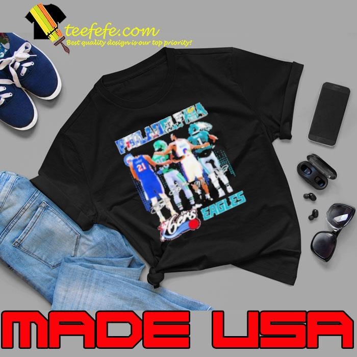 Philadelphia Basketball Embiid Maxey X Philadelphia Eagles Barkley Hurts Unisex