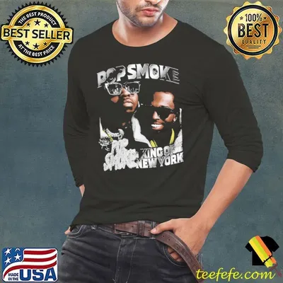 Pop Smoke American rapper King Of New York T-Shirt