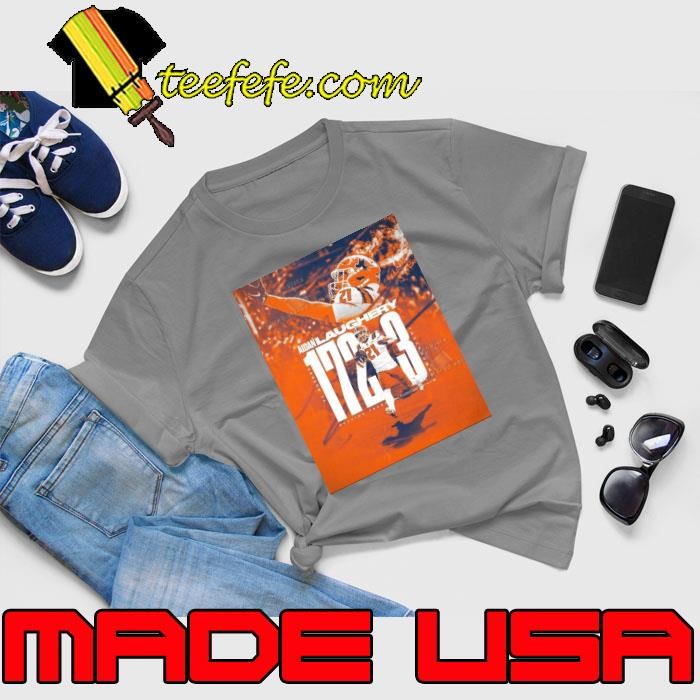 Poster Illinois Fighting Illini Aidan Laughery 172 Rushing Yards 12 Rushes 3 Touchdowns Unisex
