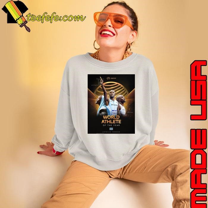 Poster Letsile Tebogo Male World Athlete Of The Year World Athletics Awards 2024 Sweatshirt