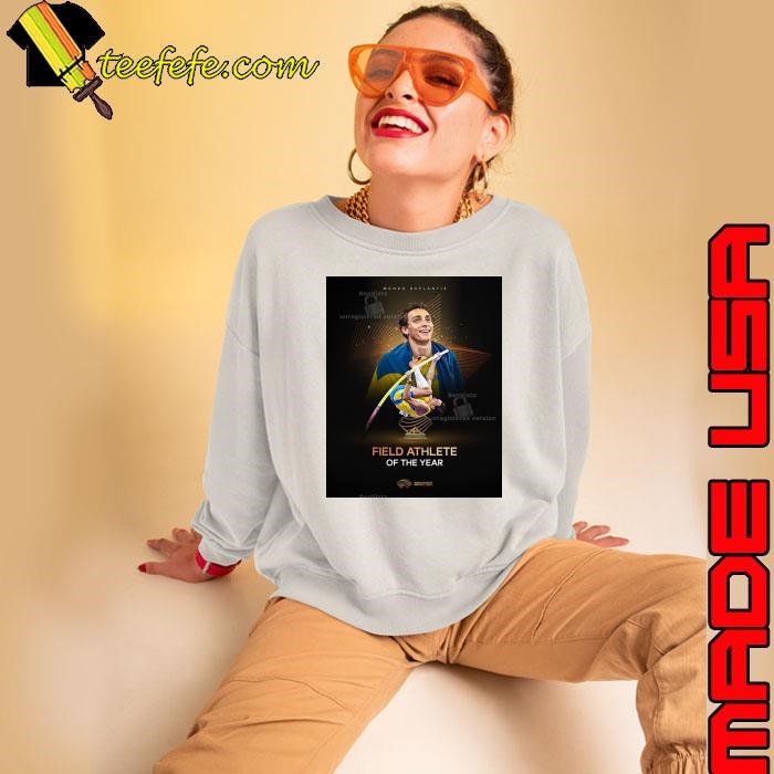 Poster Mondo Duplantis Male Field Athlete Of The Year World Athletics Awards 2024 shirt