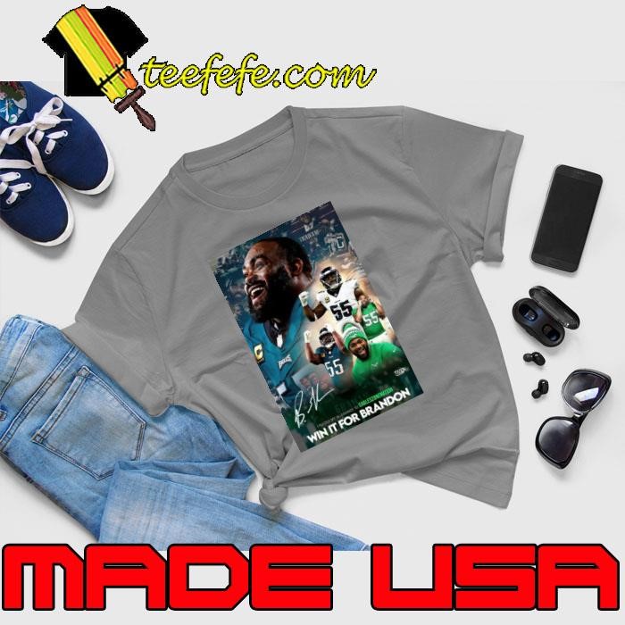 Poster NFL Football 2024 Philadelphia Eagles Brandon Graham I Pledge My Allegiance To Eagleszonenation Win It For Brandon Signature Unisex