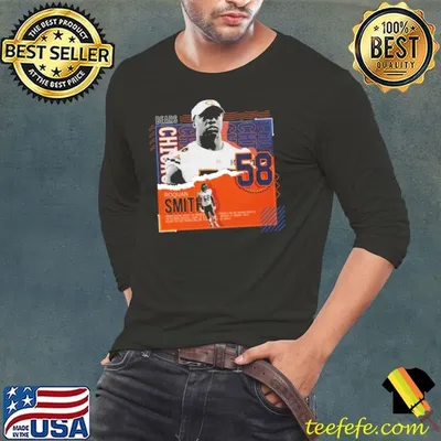 Roquan Smith American professional football linebacker Bears T-Shirt