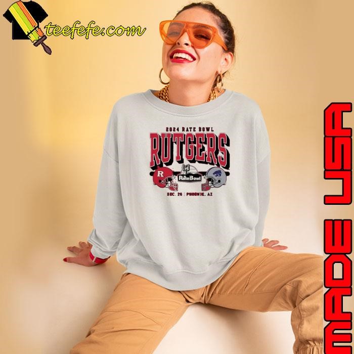 Rutgers Scarlet Knights Vs K-State Wildcats 2024 Rate Bowl Matchup Sweatshirt