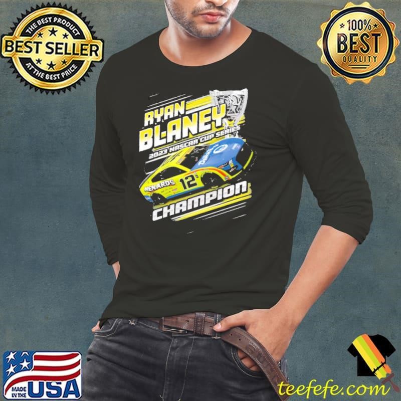 Ryan Blaney NASCAR Cup 2023 Series Champion Trophy T-Shirt