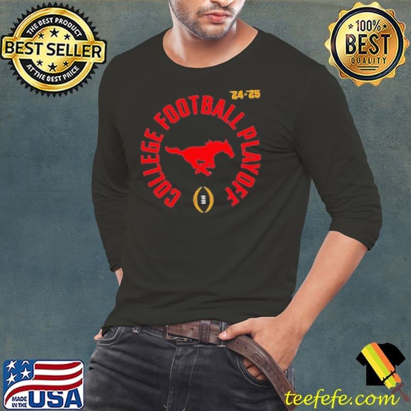 SMU Mustangs 2024 25 College Football Playoff Logo Shirt