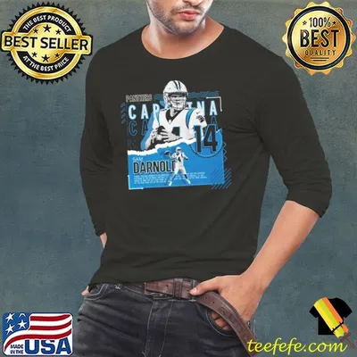 Sam Darnold American professional football quarterback Poster Panthers T-Shirt