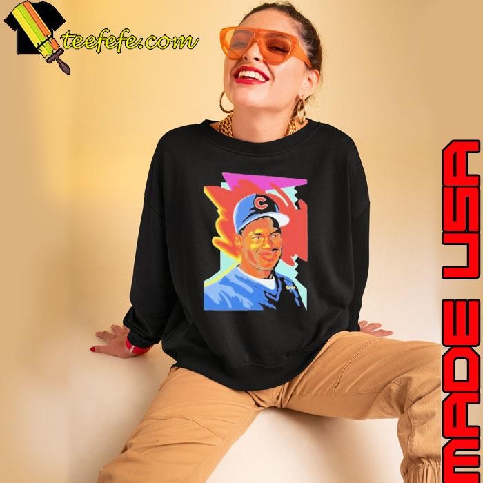 Sammy Sosa Chicago Cubs Portrait Sweatshirt