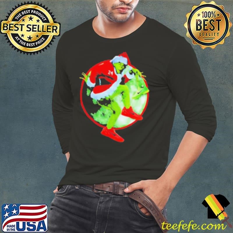 Santa Grinch Kobe Bryant Stole Christmas Long Sleeve Tee
