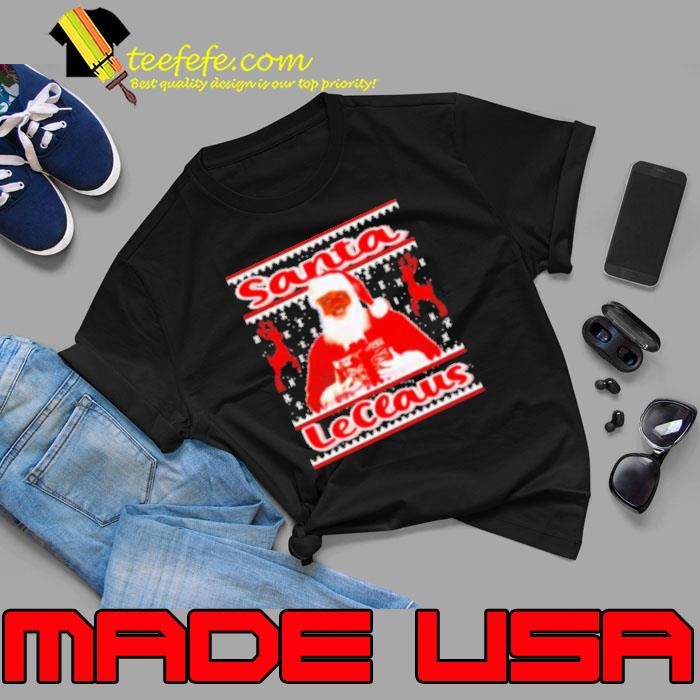 Santa LeClaus LeBron James ugly Christmas Unisex